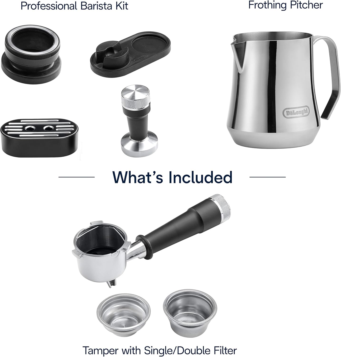 De'Longhi EC9255M La Specialista Arte Evo Espresso Machine - Compact Cold Brew Coffee Maker with Grinder 8