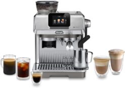 De'Longhi EC9455M La Specialista Touch Espresso Machine with Grinder & Milk Frother – Cold Brew & Iced Coffee Maker