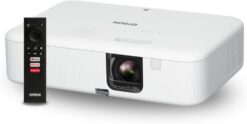 Epson EpiqVision Flex CO-FH02 Full HD 1080p Smart Streaming Portable Projector 3-Chip 3LCD, 3000 Lumen Color/White Brightness