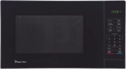 Magic Chef MC110MB Compact Countertop Microwave Oven, 1000 Watts, Black, 1.1 Cu. Ft.