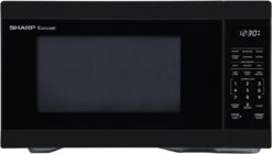 SHARP SMC1161KB Countertop Microwave Oven with Removable 12.4