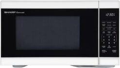 SHARP SMC1161KW Countertop Microwave Oven with Removable 12.4
