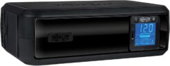 Tripp Lite 650VA UPS Battery Back Up, 350W, Rack-Mount/Tower, LCD Display, AVR, USB, DB9 (OMNI650LCD)