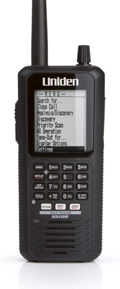 Uniden BCD436HP HomePatrol Series Digital Handheld Scanner. TrunkTracker V, Simple Programming