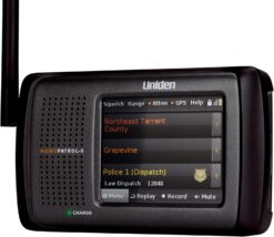 Uniden HomePatrol-2 Color Touchscreen Simple Programing Digital Scanner, TrunkTracker V and S,A,M,E