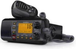 Uniden UM435BK Advanced Fixed Mount VHF Marine Radio, All USA