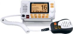 Uniden UM725G Marine VHF Radio, All USA, Canada, and Intl. Marine Channels, 1Watt/25Watt Transmit Power