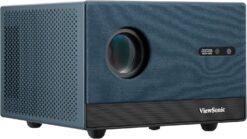 ViewSonic LX60HD 1080p LED Portable Projector with Built-in Google TV, H/V Keystone, Auto Focus, Bluetooth, and Wi-Fi for Smart Home Theater