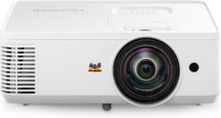 ViewSonic PS502W 4000 Lumens WXGA Short Throw Projector with HDMI and USB Type A Connectivity