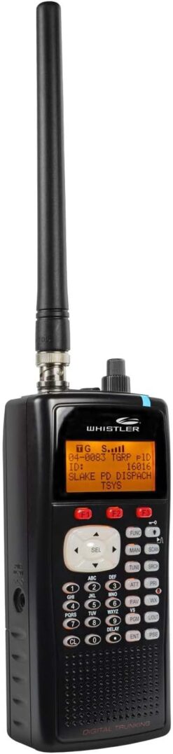 Whistler WS1040 Handheld Digital Scanner – P25 Phase I, Trunking, Same Weather Alerts, Multi-System Support
