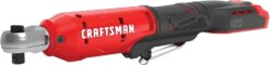 CRAFTSMAN CMCF930D1 V20 Cordless Ratchet Wrench Kit, 3/8 inch Drive, 300 RPM, up to 35 ft-lbs of Torque, Battery and Charger Included