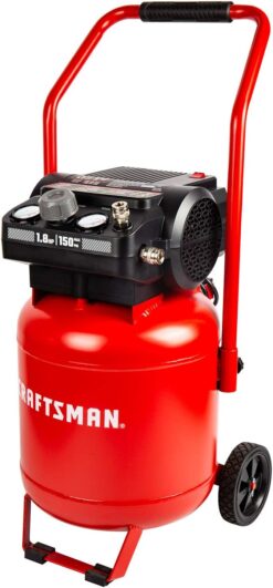 Craftsman CMXECXA0331042 Air Compressor 10 Gallon, Peak 1.8 HP, Max 150 PSI, 4.0CFM@90PSI, 5.0 CFM@40PSI