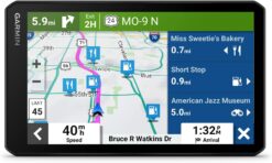 Garmin 010-02729-00 DriveCam™ 76, Large, Easy-to-Read 7” GPS car Navigator, Built-in Dash Cam