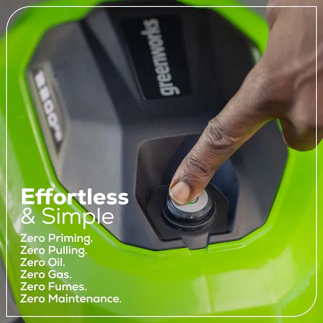Greenworks GPW2201 2200-PSI 1.2-GPM Cold Water Electric Pressure washer with 4 Spray Tips 4_11zon
