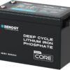 Renogy RBT12200LFP-M 12V 200Ah LiFePO4 Lithium Battery Mini Size, Up to 5000+ Deep Cycles