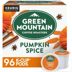 Green Mountain Coffee Roasters Pumpkin Spice Coffee, Keurig Single-Serve K-Cup Pods, Light Roast, 96 Count