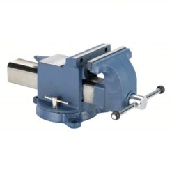 WESTWARD 10D695 Combination Vise: Heavy Duty, Covered, 6 in Jaw Face Wd, 5 1/2 in Max Jaw Opening, Serrated