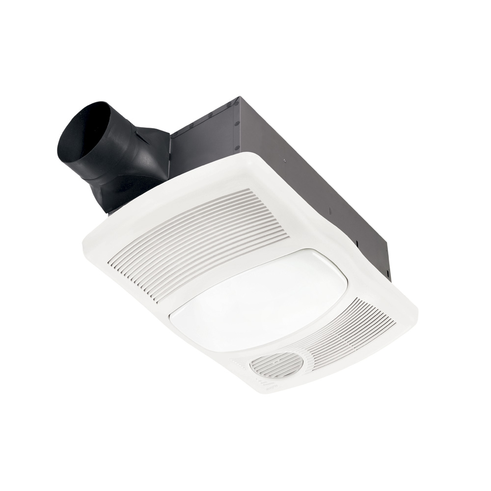 Broan-NuTone 765H110L 110 CFM Heater Ventilation Fan with light, 2.0 Sones