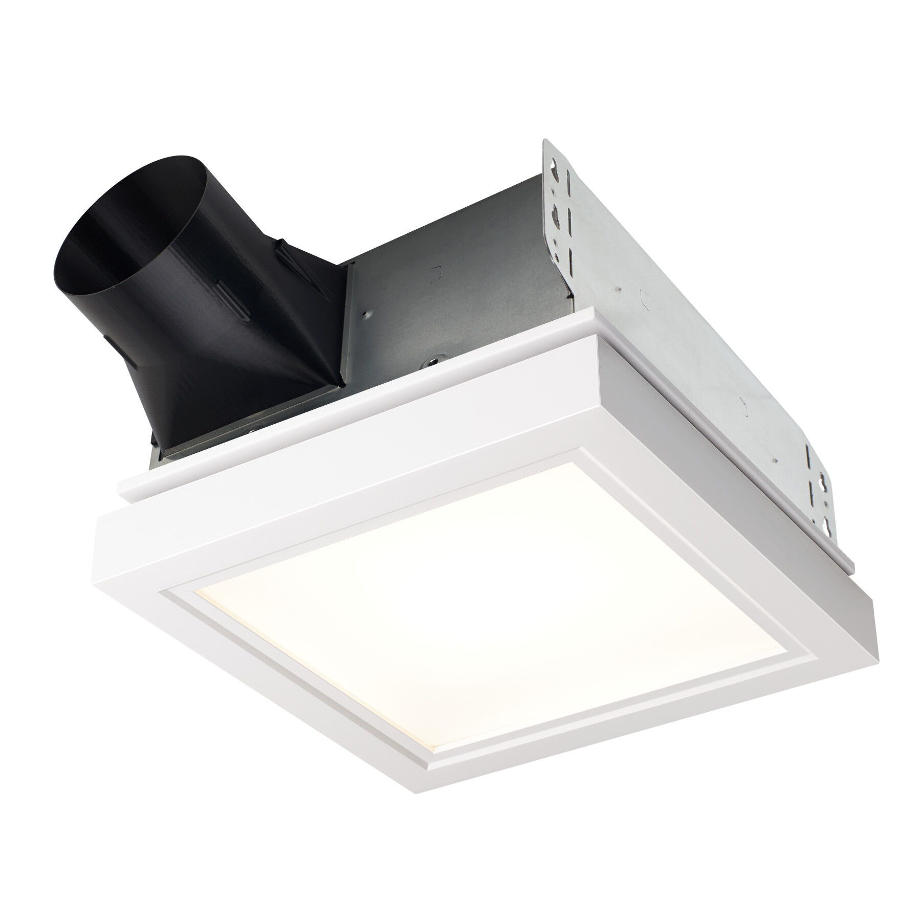 Broan-NuTone AER110LTW Roomside Series 110 CFM 1.5 Sones Decorative Ventilation Fan Light with White Trim Energy Star®