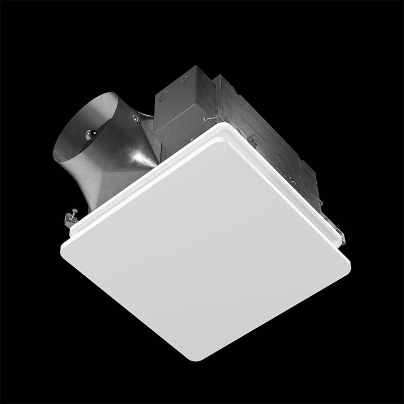 EVOLVE PTE1115RK Premium Exhaust Fan w/ Continuous Run, 110-130-150 Selectable CFM