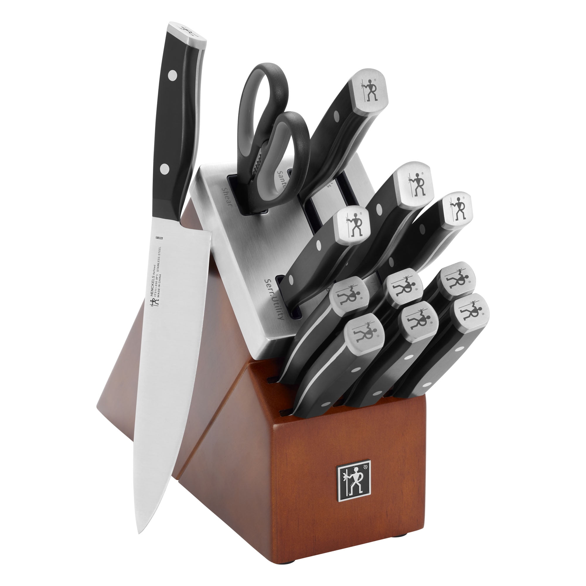 Henckels Refined 13-Piece Self-Sharpening Knife Block Set