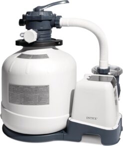 INTEX 26651EG 3,000 GPH Krystal Clear Sand Filter Pump for Above Ground Pools, Swimming Pool Pump