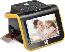 KODAK Slide N SCAN Film & Slide Scanner Digitizer with 5” LCD Screen, Quickly Convert Negatives